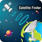 satellite finder-dish aligner android application logo